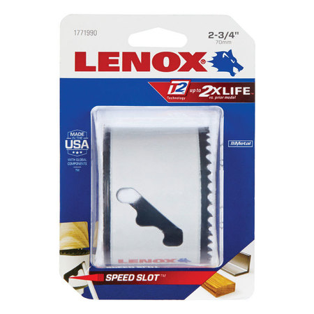 LENOX SAW HOLE 2-3/4"" BI LENOX 2060598